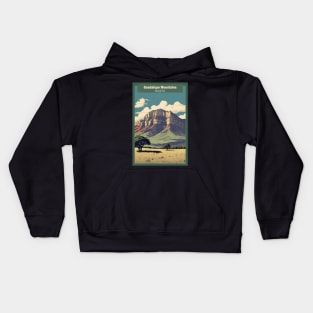 Guadalupe Mountains National Park Travel Poster Kids Hoodie